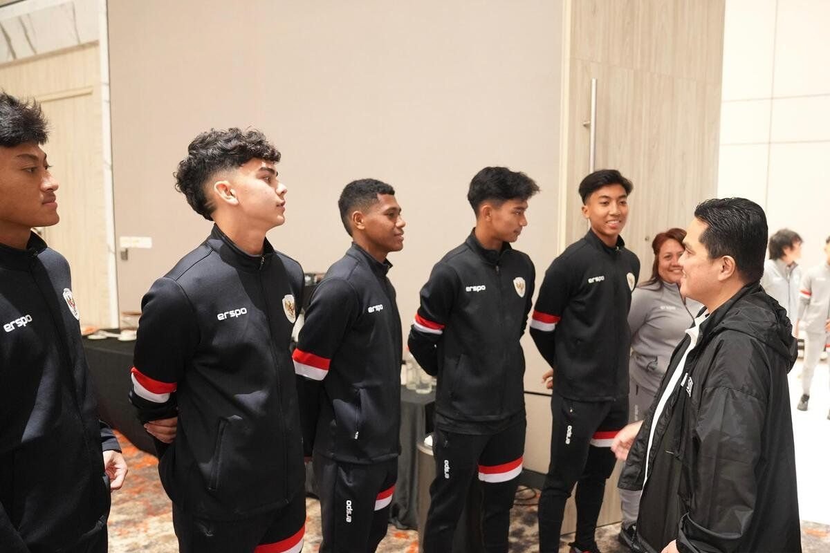 Lepas Timnas U-17, Erick Thohir: Berikan Segalanya untuk Piala Dunia