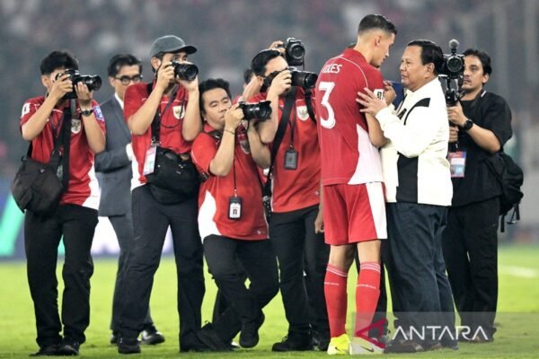 Prabowo Mengungkapkan Syukur: Timnas Kalahkan China, Insha Allah Berhasil ke Piala Dunia